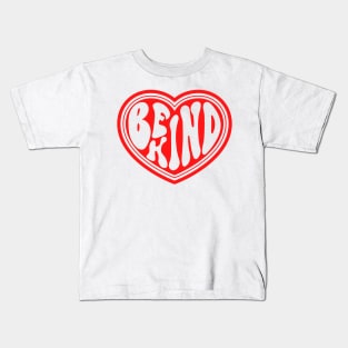 Be kind motivation lettering quote Kids T-Shirt